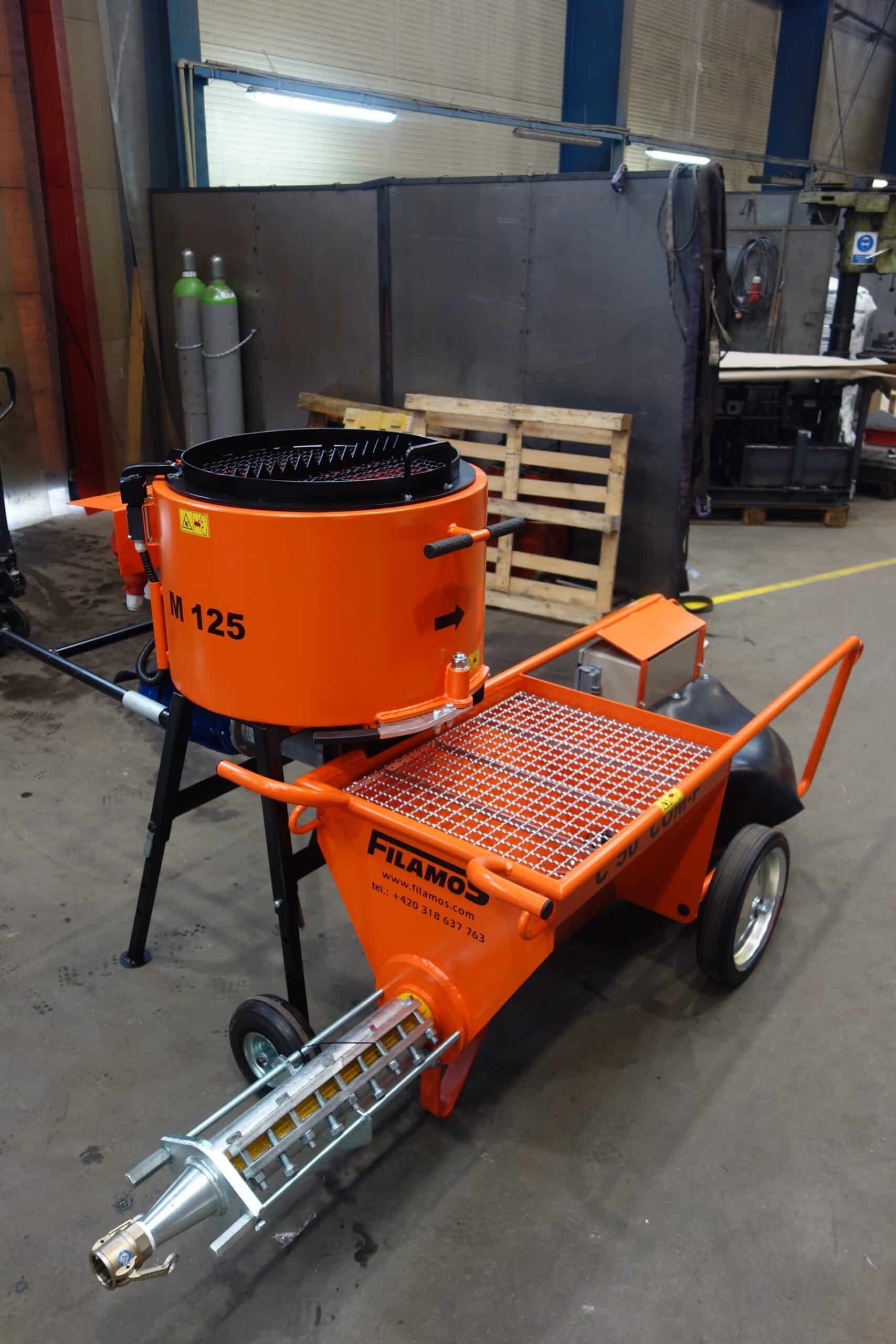 Tvangsblander med pumpe